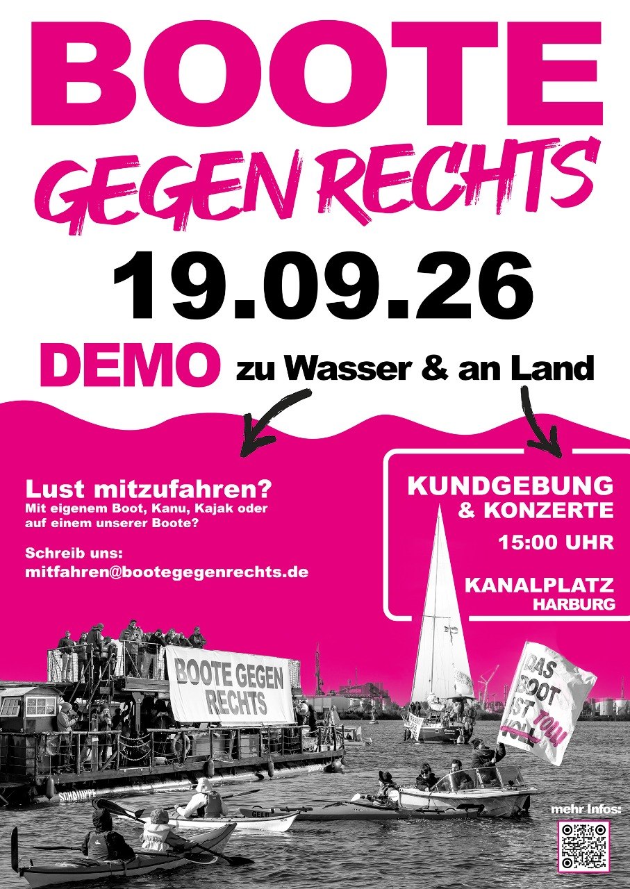Plakat Wasserdemo 2025